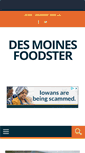 Mobile Screenshot of desmoinesfoodster.com